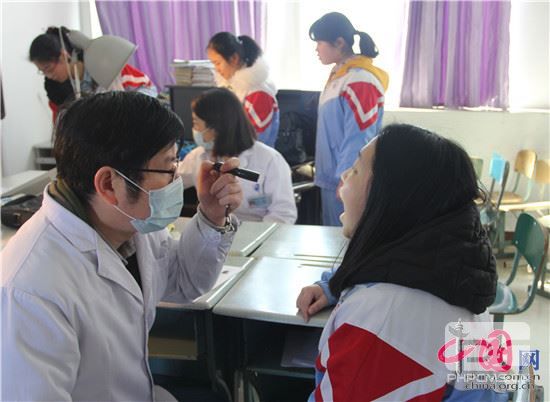 盱眙县人民医院为2017年普通高等学校招生进行体检工作
